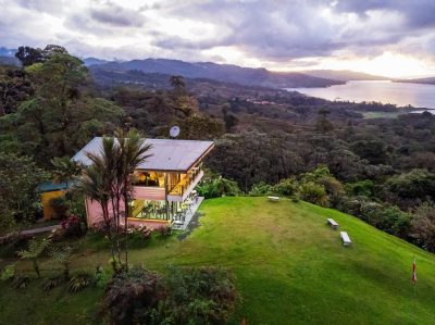 Arenal Garden Lodge hillside home with mountain valley views, Income Property with Lake Views Costa Rica