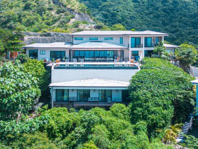Casa Pacifica Mar Vista Costa Rica real estate with infinity pool and hillside estate