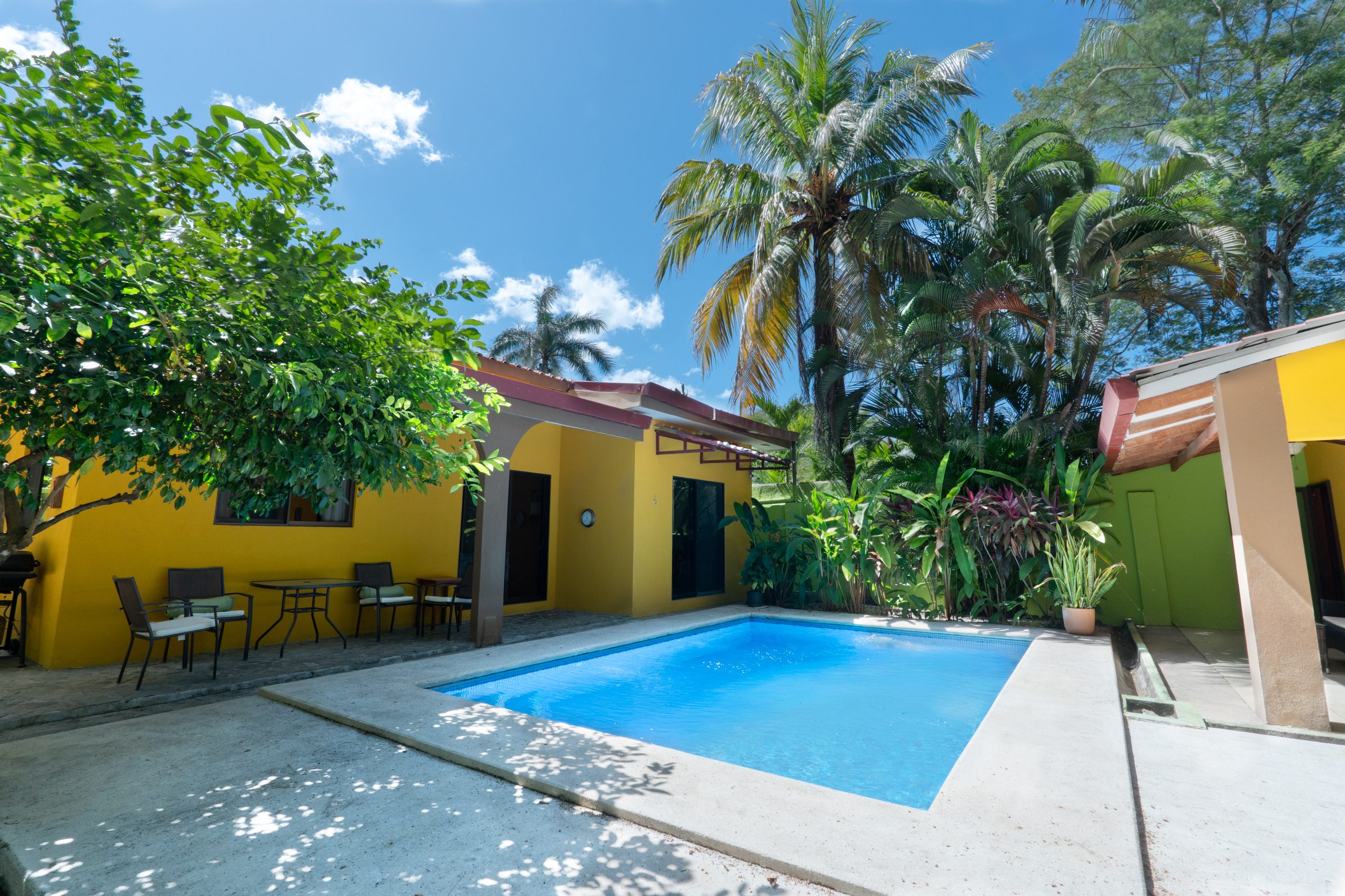 Shared pool area at Punta Briezh Surfside Potrero, a multi-unit property in Surfside Potrero offering outdoor living near Potrero Beach.