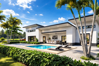 Modern residence with private pool at Potrero Hills in Playa Potrero Costa Rica