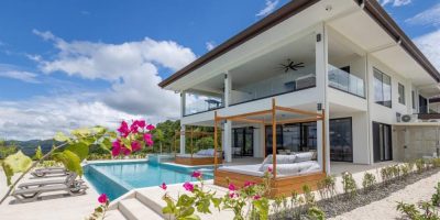 Modern ocean-view villa with infinity pool and covered terrace in Mar Vista, Playa Flamingo, Costa Rica