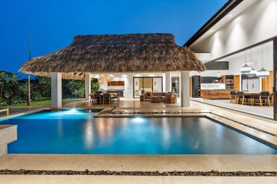 Casa Kura Hacienda Pinilla with pool and covered terrace, modern home Hacienda Pinilla Costa Rica