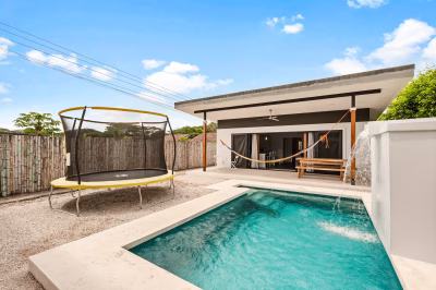 Loma Verde 48 Tamarindo backyard with pool and terrace, home with pool near Tamarindo Costa Rica