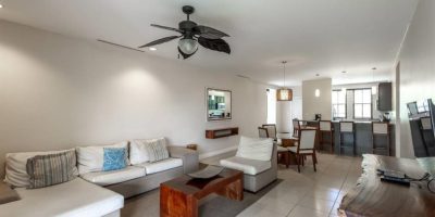 Unit L911 Pacifico Playas del Coco living room with open layout and comfortable Playas del Coco condo interior